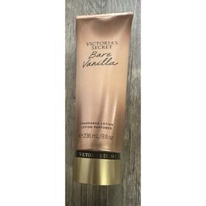 Victoria's Secret Bare Vanilla Body Fragrance Lotion Cream 8 oz New